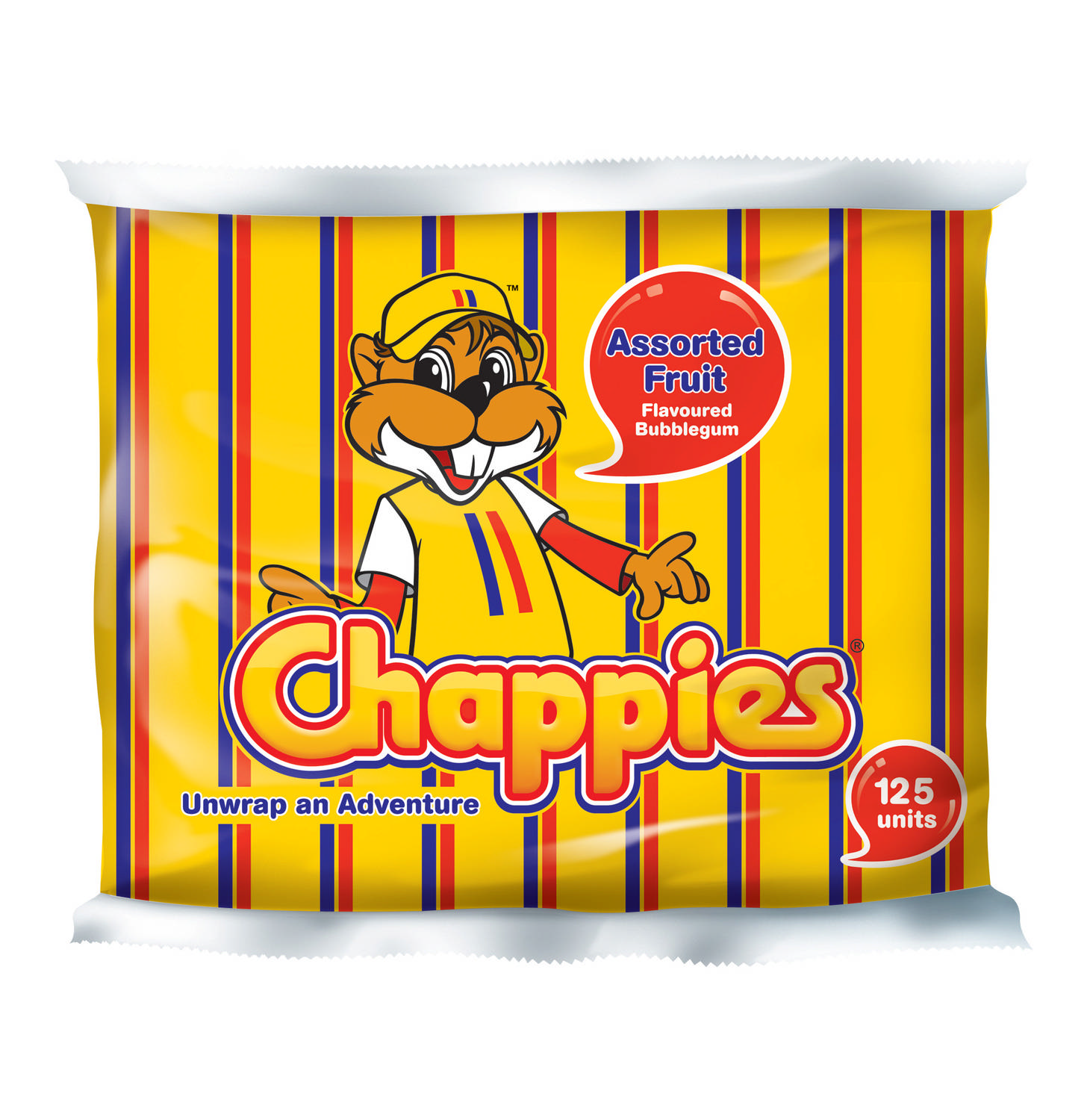 Chappies Fruit Bubblegu 100pc